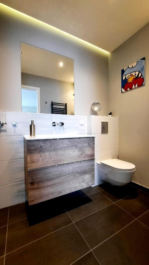 Ferienwohnung mit Komfort in Strandnähe mit Terrasse und Meerblick in 10ter Etage Misdroy Exterior foto